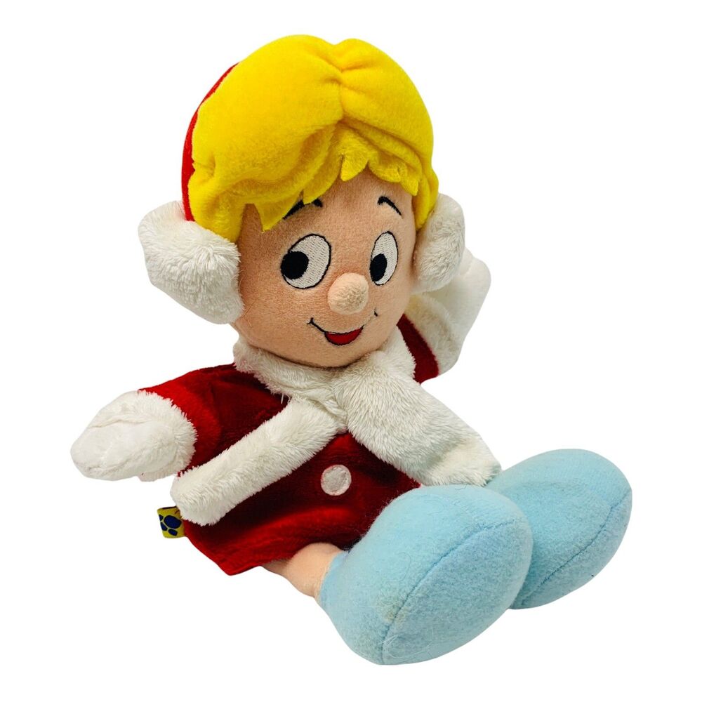 BUILD A BEAR Plush 10" Frosty The Snowman KAREN Blonde Girl Beanie Retired 2009